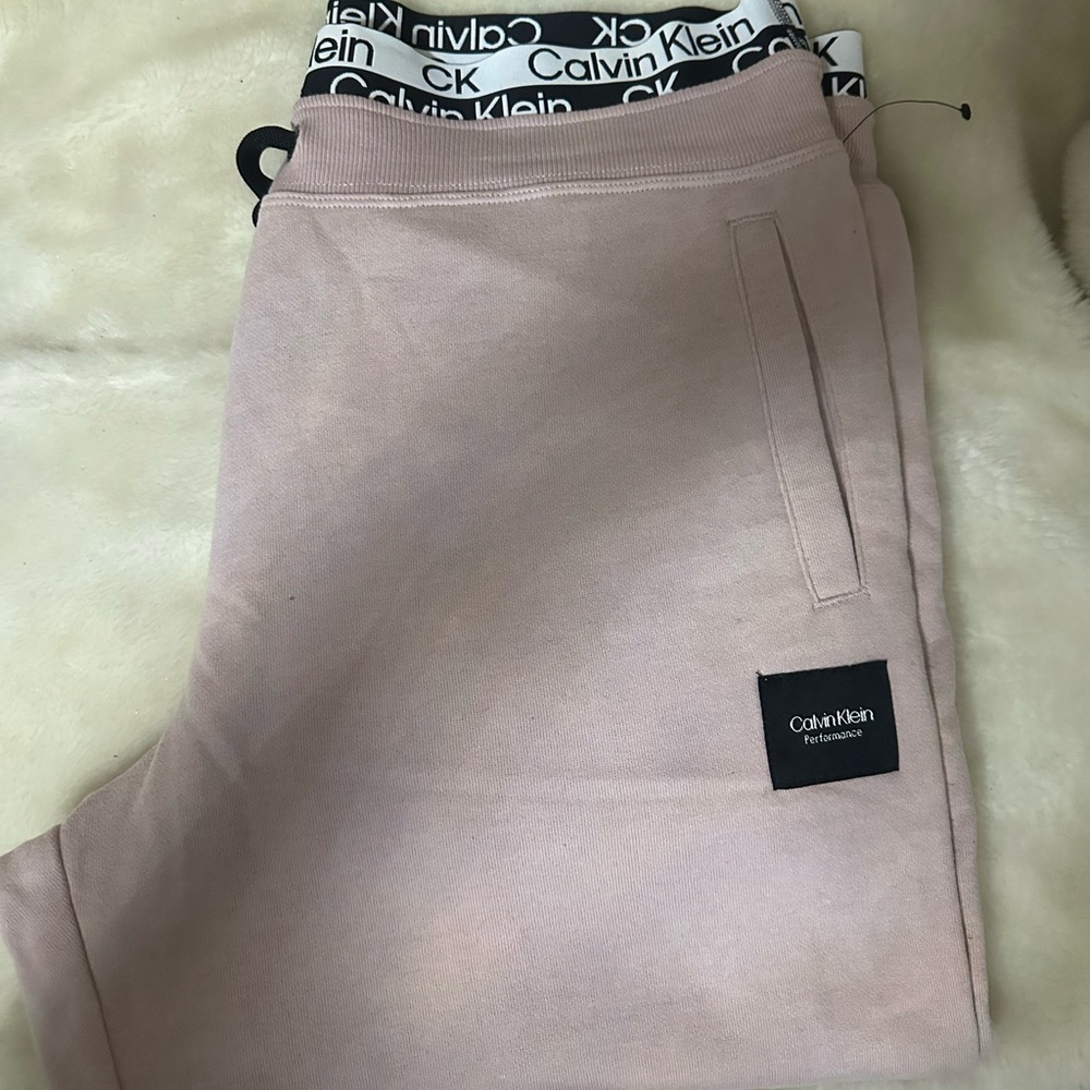 Calvin Klein Beige Sweatpants